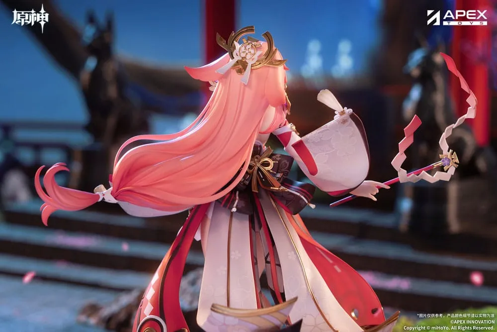 Genshin Impact PVC Statue 1/7 Yae Miko Astute Amusement Ver. 28 cm